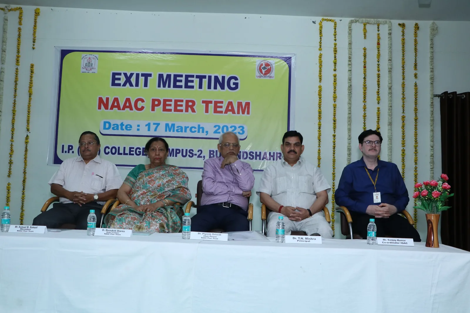 Exit Meeting