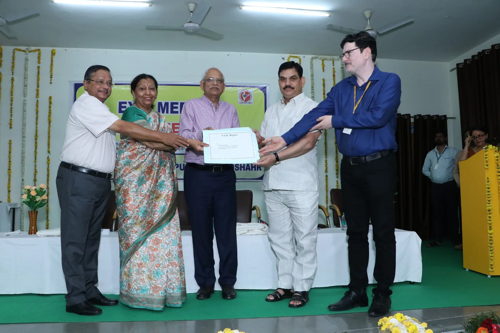 NAAC Report Handover